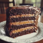 Salted Caramel Chocolate Layer Cake