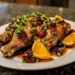 Cranberry Orange Glazed Chicken