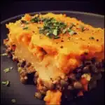 Lentil Shepherd's Pie with Sweet Potato Topping