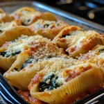 Spinach Ricotta Stuffed Shells recipe