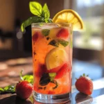 Strawberry Basil Lemonade