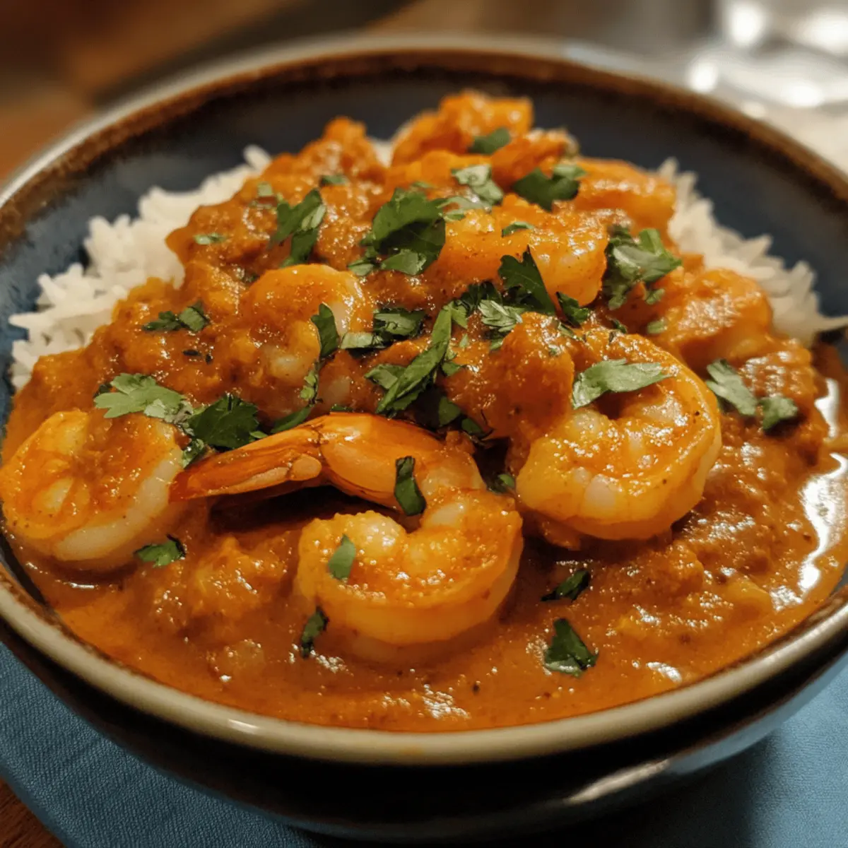 Indian-Style Shrimp Curry (Prawn Masala)