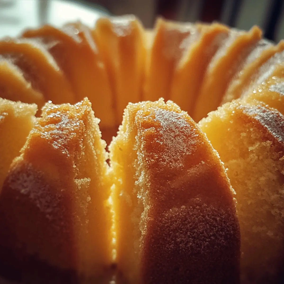 Golden Butter Pound Cake
