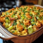 Cornbread Stuffing with Celery and Herbs
