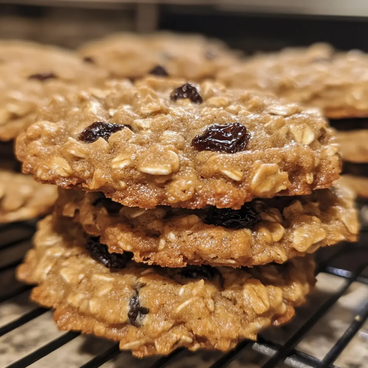 Classic Oatmeal Raisin Cookies