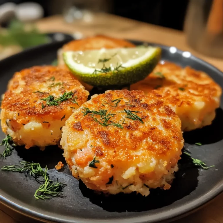Mini Salmon Potato Patties