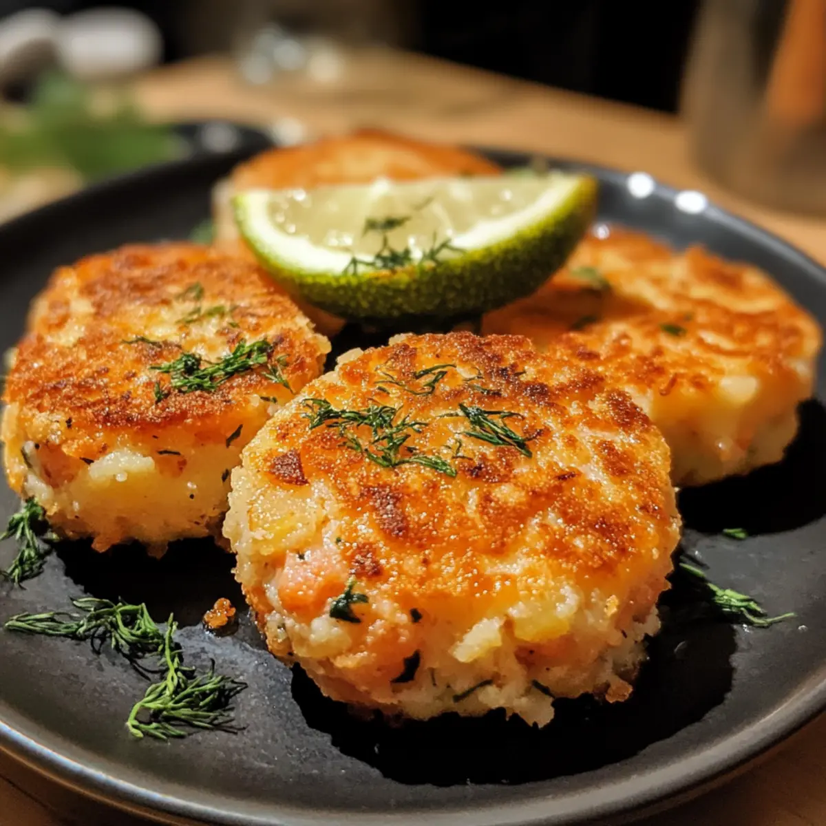 Mini Salmon Potato Patties
