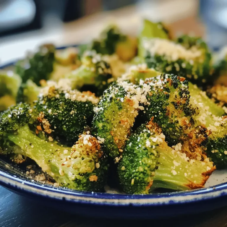 Garlic Parmesan Roasted Broccoli