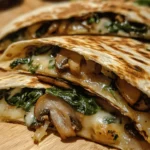 Mushroom and Swiss Chard Quesadillas