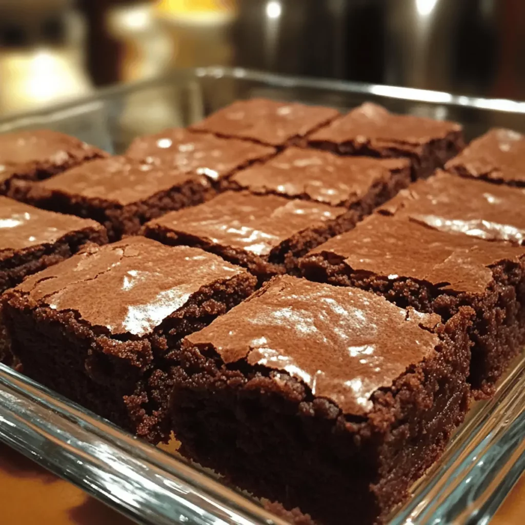 Rich Fudge Brownies