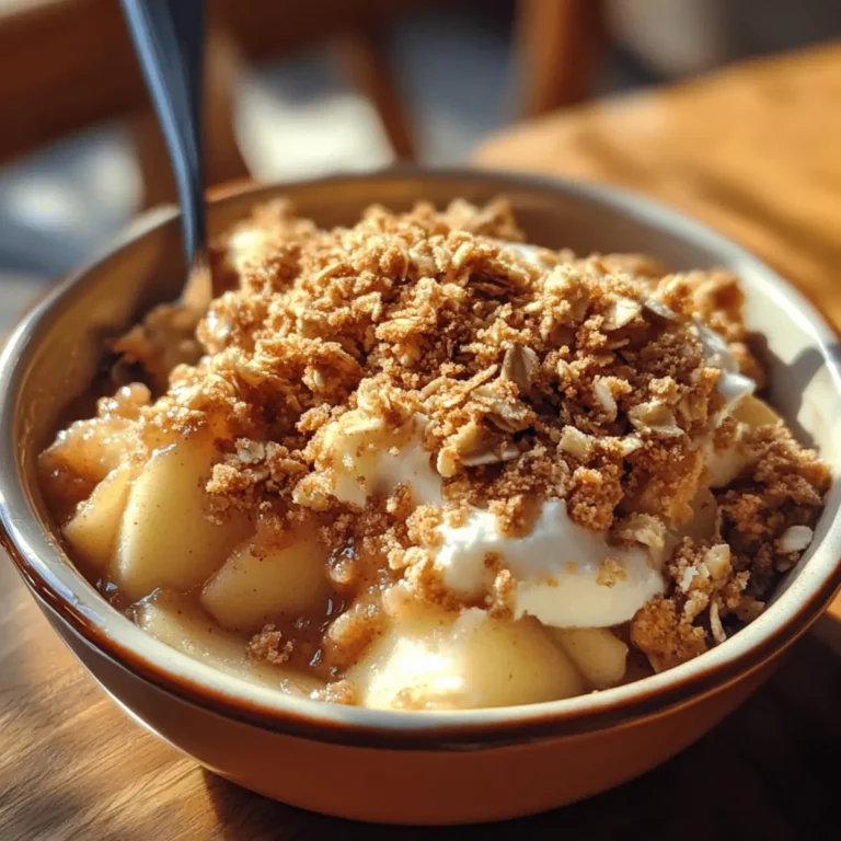 Baked Apple Crisp with Oat Topping