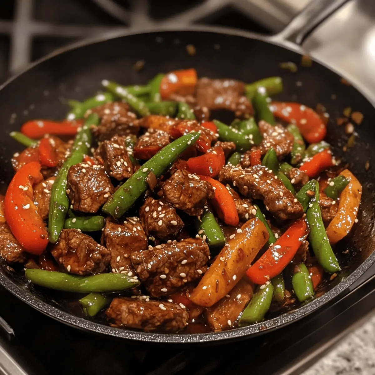 Teriyaki Beef Skillet Stir-Fry