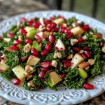 Festive Pomegranate Kale Salad