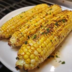 Grilled Corn on the Cob with Chili Lime Butter