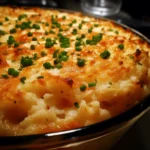 Seafood Shepherd's Pie with a Potato Crust