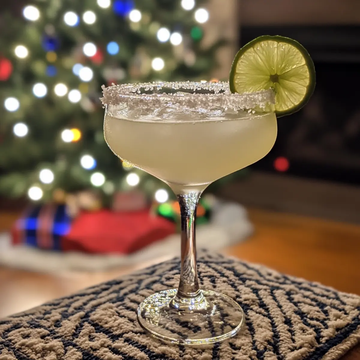 White Christmas Margarita