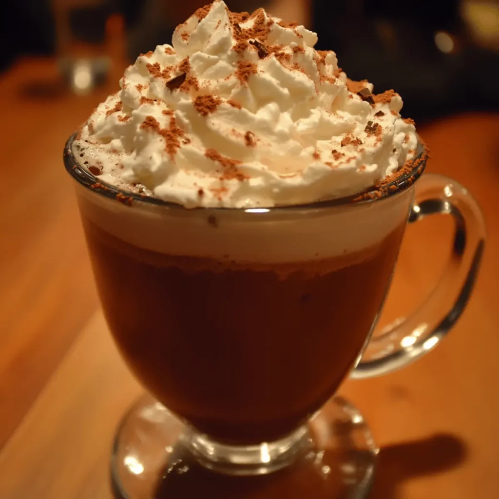 Cinnamon-Spiced Hot Cocoa with Whipped Cream