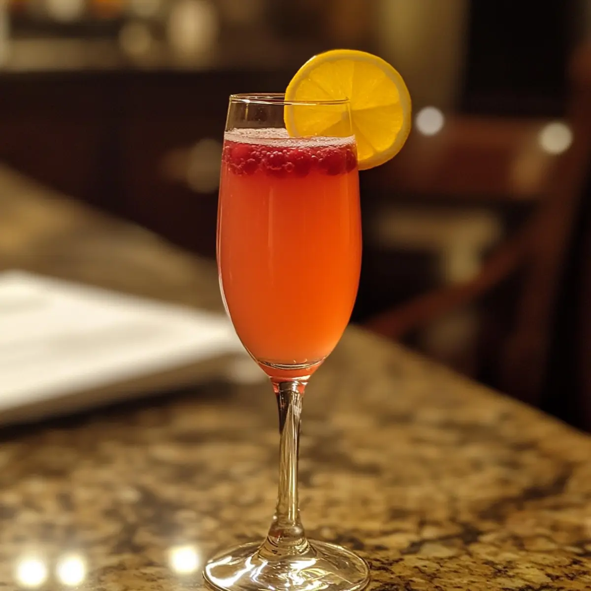 Cranberry Mimosa