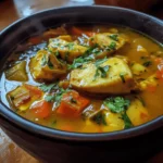 Fast Fisherman's Stew with Saffron Broth