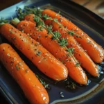 Maple Glazed Carrots with Thyme