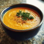 Honey Ginger Carrot Soup