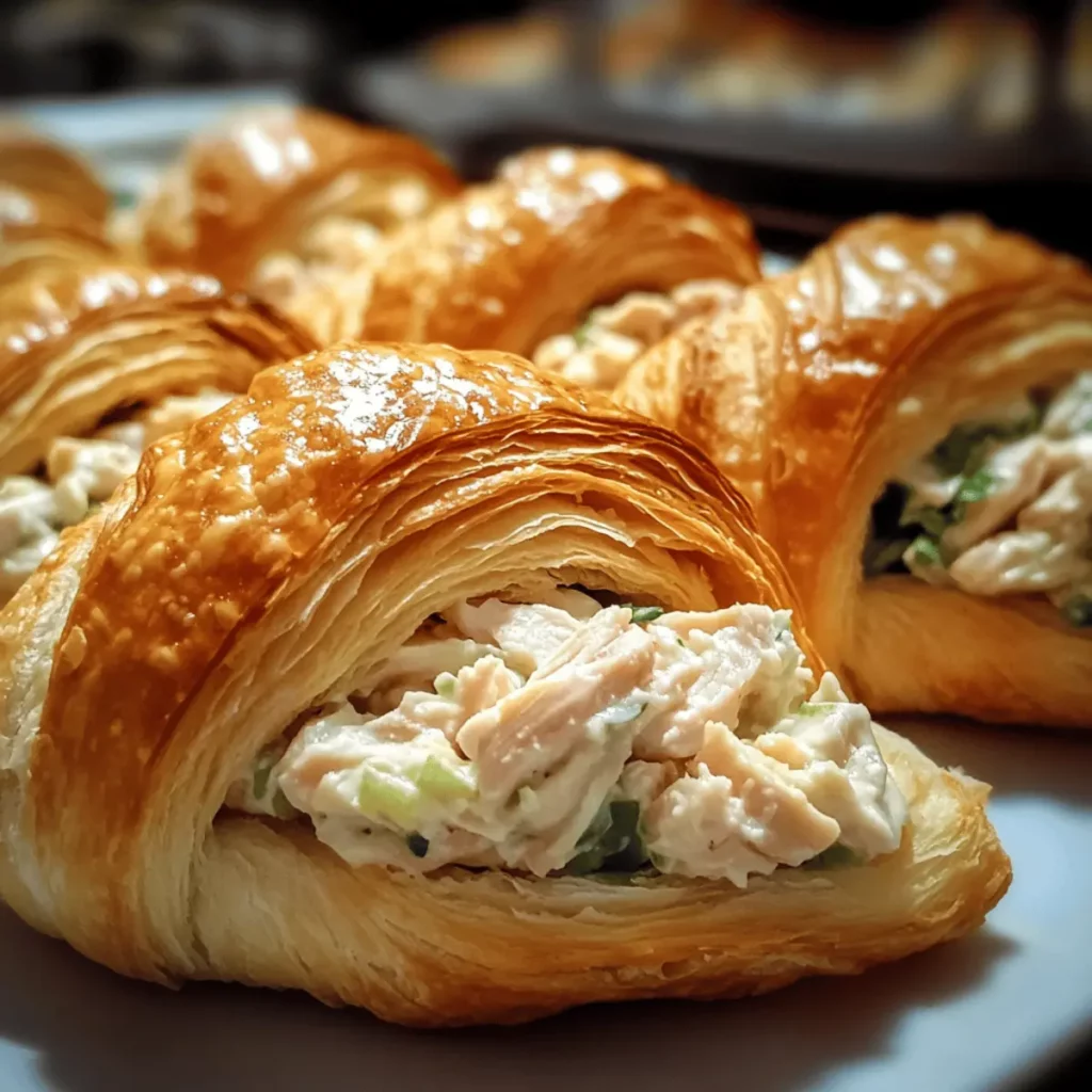 Mini Chicken Salad Croissants