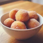 Cinnamon Sugar Doughnut Holes
