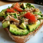 Speedy Tuna and Avocado Toast