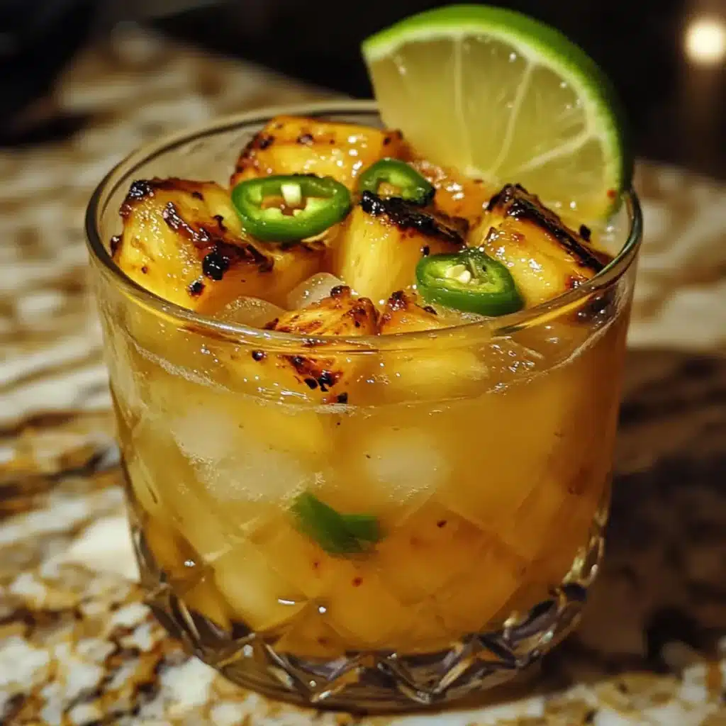 Charred Pineapple & Jalapeño Limeade