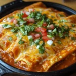 Spicy Mexican Chicken Enchiladas recipe
