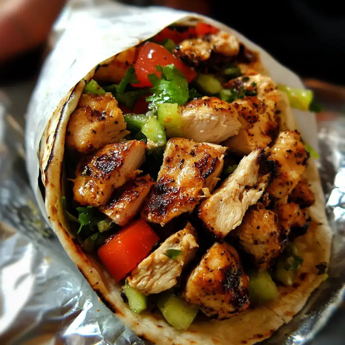 Middle Eastern Chicken Shawarma