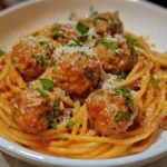 Homemade Spaghetti with Turkey Meatballs recipe