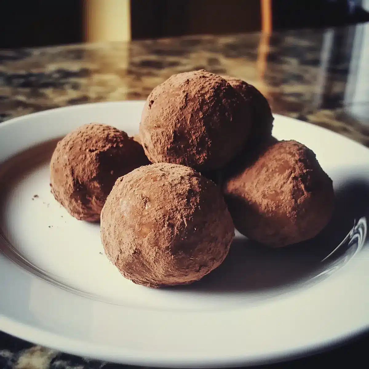 Spicy Mexican Hot Chocolate Truffles