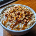 Loaded Salted Caramel Hazelnut Proats Bowl