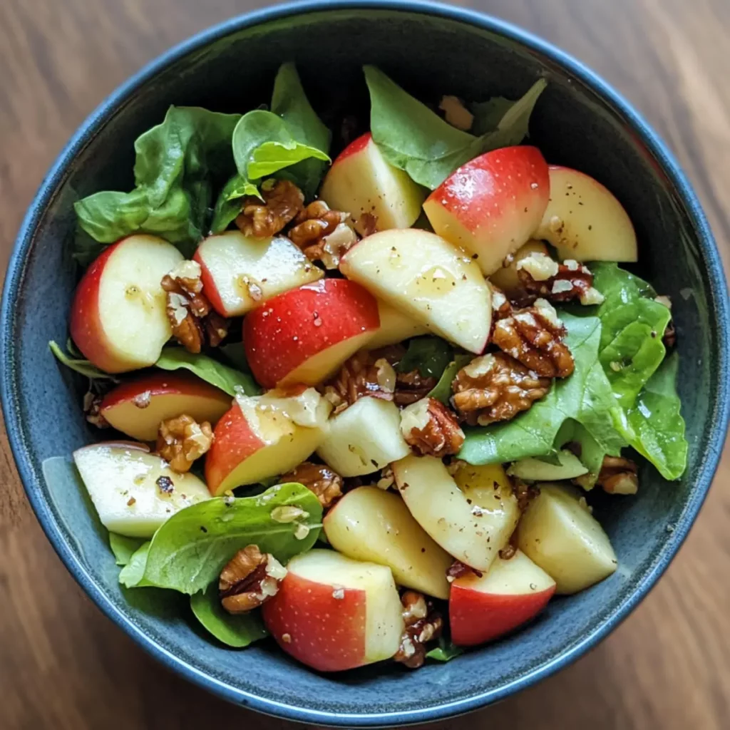 Apple and Walnut Spring Mix